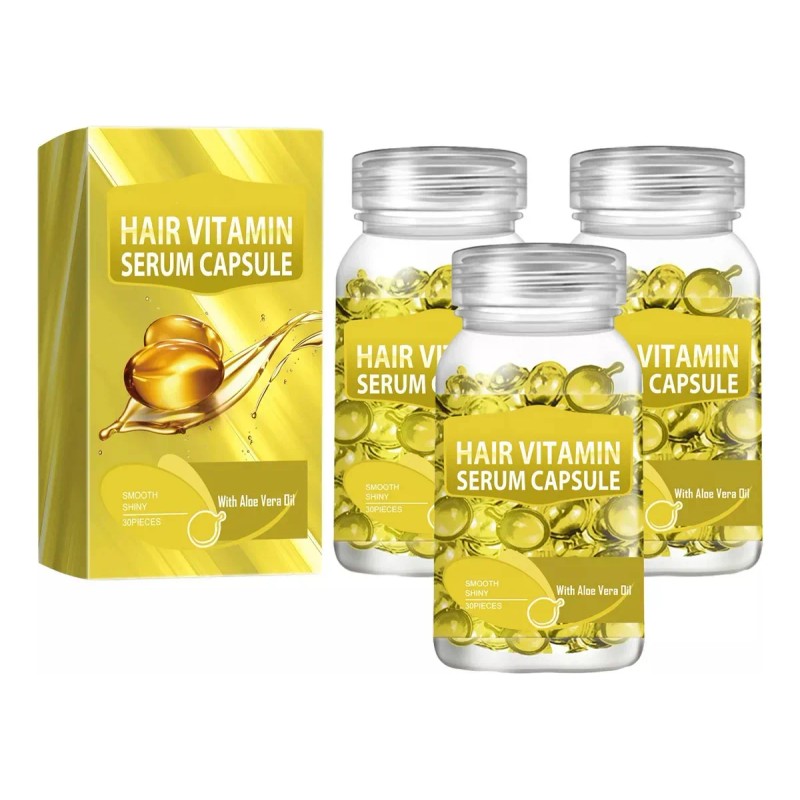 Cpsulas Vitamnicas Sevich Smooth Sedoso Hair Quer Clex, 3