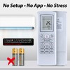YT1F New AC Universal Remote Control for Gree Airlux Trane