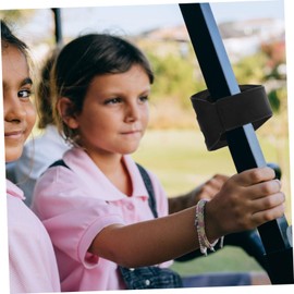 SUPVOX Golf Magnetic Strap Holder for Golf Cart Railings Adjustable Skid Design Accessory for Golfing