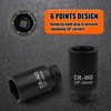 EGOFIX 1/2" Drive Deep Impact Socket, 32mm Metric Socket, Axle