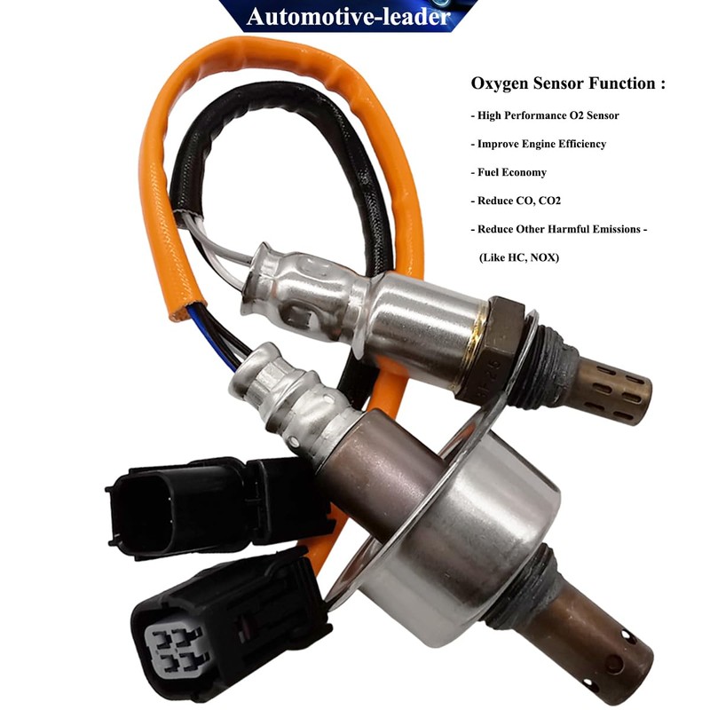Automotive-leader 2Pcs Upstream Downstream Oxygen O2 Sensor Replacement for Honda