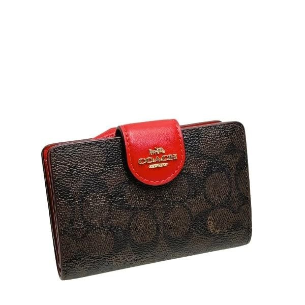 Visco Aireet Women's Bi-Fold Wallet Mail Order L-Shaped Wallet Signature