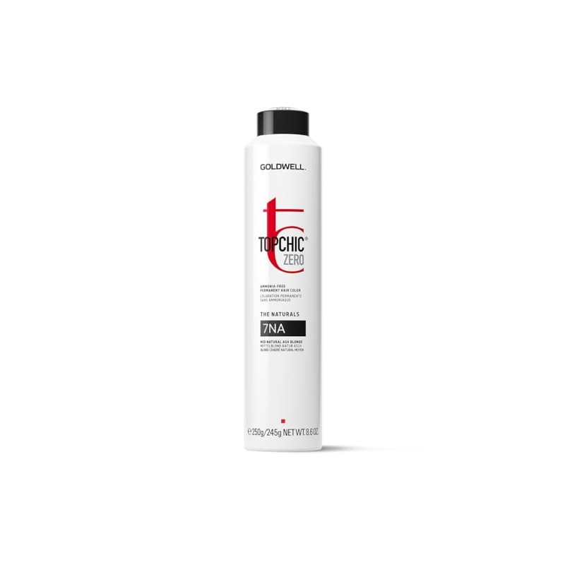 GOLDWELL Topchic Zero 7NA Mid Natural Ash Blonde Can 250ml