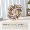 ROKR 3D Wooden Puzzles for Adults Mechanical Clock Kits-Zodiac Clock,