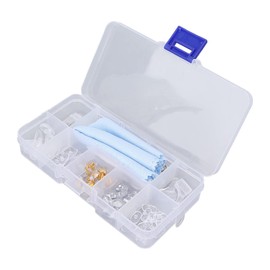 Almohadillas Nasales para Anteojos, Almohadillas Nasales de Silicona, Almohadillas Nasales para Gafas, kit de Reparación de Anteojos, Anteojos Seguras Antideslizantes Flexibles