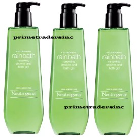 Neutrogena 3 pk Neutrogena Rainbath Renewing Shower and Bath Gel, Pear & Green , 40 fl. oz.