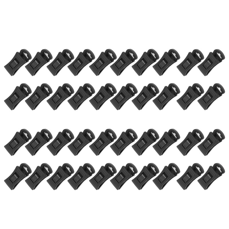 40Pcs Plastic Non Slip Clothespins Sock Laundry Clips with Hanging