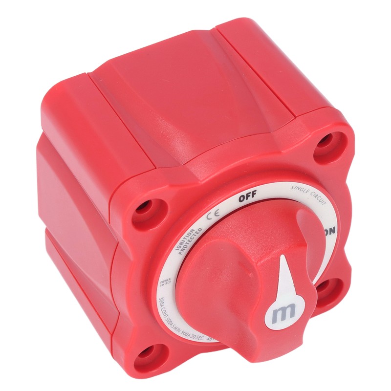 300A Battery Disconnect Switch ON/Off Single Circuit Power Isolator IP66