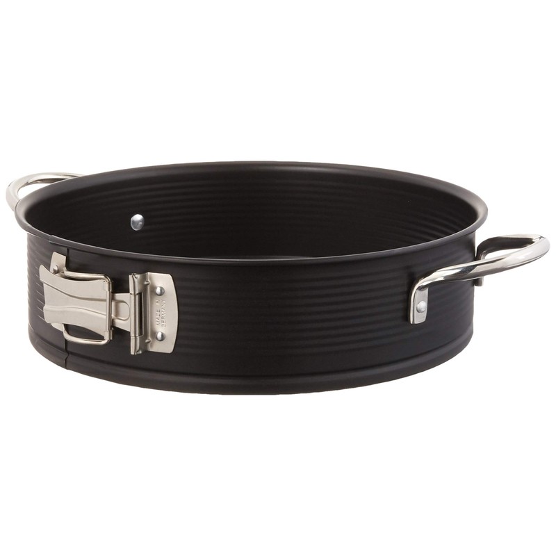 Zenker Handle-It Glass Bottom and Non-Stick Springform Pan, 9-Inch