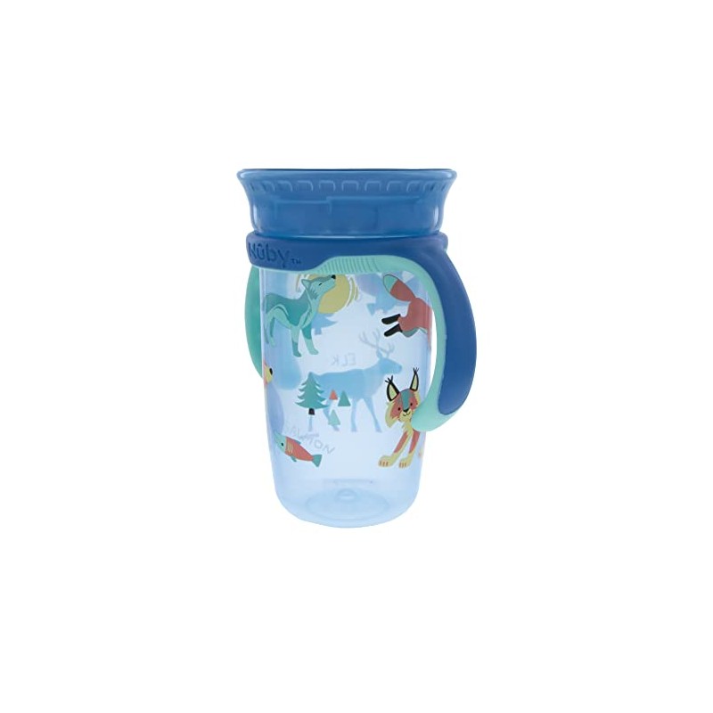 Vaso con Borde 360° - con Asas Removibles Animales del