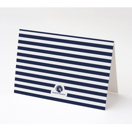 M Market On Mainstreet Ahoy, It's a Boy Baby Shower Invitations, Books For Baby & Diaper Raffle & Thank You Cards (Thank You Cards)