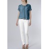 Caspar GU245 Women's Vintage Jeans Belt Waist Belt with Rivets,