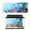 Background Poster Decorative Painting PVC Sticker Landscape Image for Aquarium