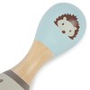 Bieco Baby Rattle Wooden Hedgehog | Dumbbell Rattle | Set