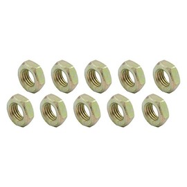 Allstar Performance ALL18251-10 1/4"-28 LH Steel Jam Nuts
