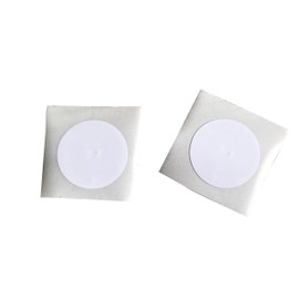 YARONGTECH NFC NTAG213 Dia 25mm Blank Paper RFID Sticker Tag (Pack of 10)