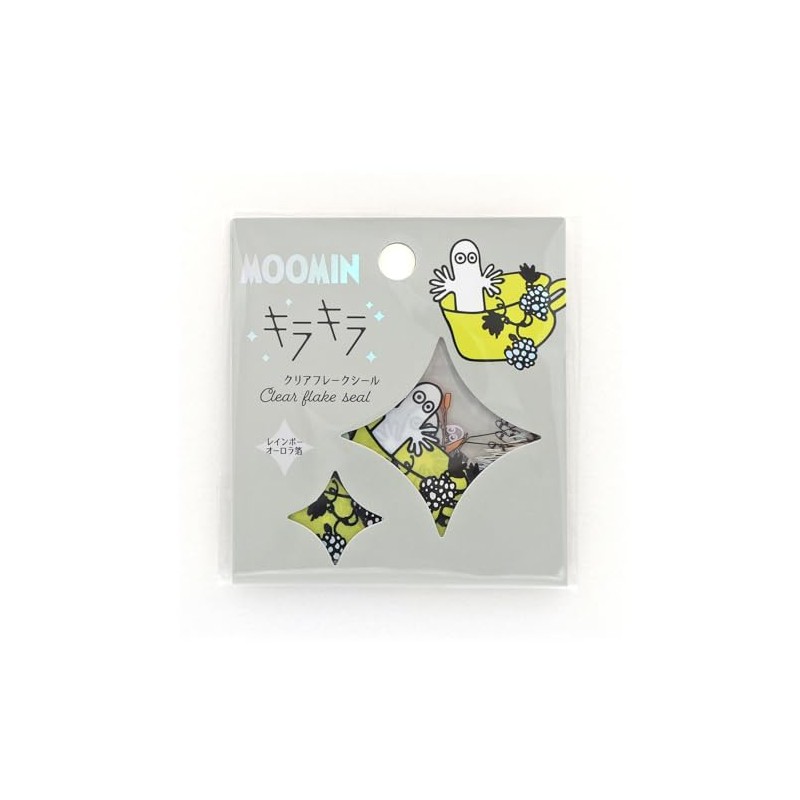 WORLD CRAFT MOKFS-114 Moomin Seal Clear Flake Seal Nyoro 2