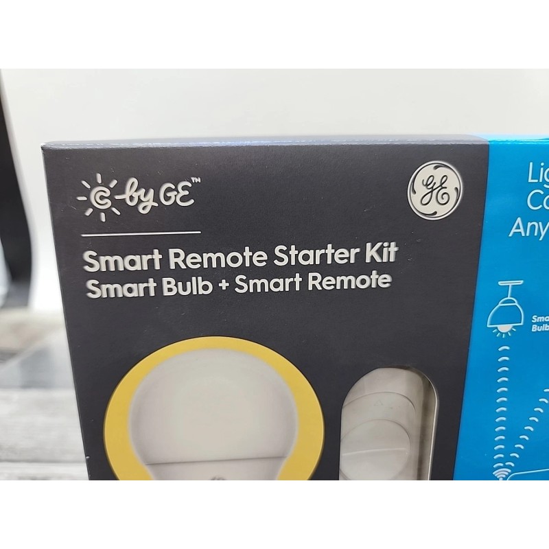 C by GE-Smart Remote Starter Home Kit White A19 Smart