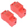 2Pcs Surge Protective Devices DC Photovoltaic Arrester 2P 40KA with