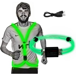Running Light, LED, Popular, Night, Night Roads, Darkness, Fluorescent, Safety Belt, Fluorescent Safety Vest, Safety Patrol, Security Patrol, Safety Light, Cycling, Bicycle, Safety, Scooter, Safety,