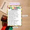 OXEDP Juneteenth Trivia Game Pack of 30, African American History
