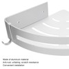 Wall Storage Rack Aluminum Corner Shower Caddies Wall Mounted Bathroom