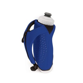Amphipod Hydraform Ergo-Lite Handheld Water Bottle, BPA-Free Minimalist Insulated Hydration for Ultra-Running & Walking - Blue - 16 oz