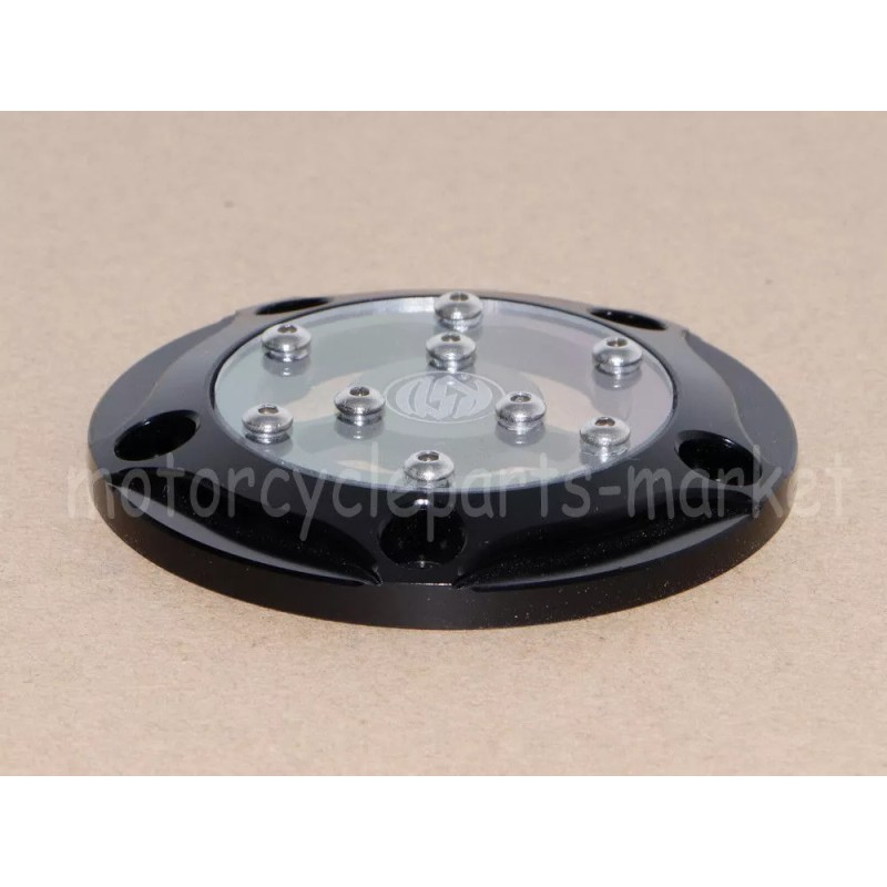 Unbraned RSD Clear Derby Timer Covers for Harley Touring Street