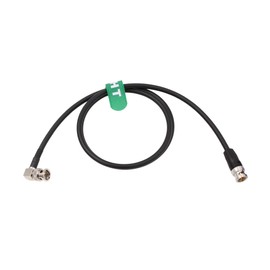HangTon 12G 4K Raw SDI Coaxial Video Cable BNC to BNC Canare LV-61S for Sony Alexa DSMC2 Camera Blackmagic SmallHD Atomos Monitor Shielded 1.5 m Right Angle to Straight