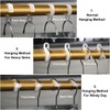 20 Pieces Windproof Hanger Hooks,Non-Slip Clothes Hanger Buckle Clip,Laundry Hanging