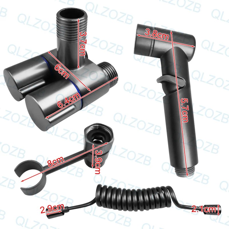 Llave De Doble Ángulo Grifo De Inodoro De Doble Salida