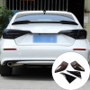 momocar Smoked Black Tail Light Lamp Cover Guard Trim Accessories