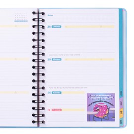 Mr.Wonderful Wonder Academic Diary 2025-26 Week to View with Organization to Create Time