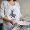 Azeeda 'Goat Dancing' Unisex Cooking Apron (AP00081918)