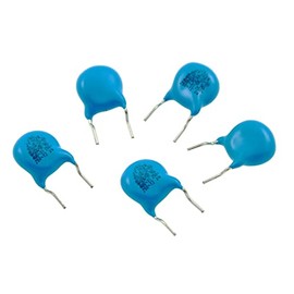 5x Kerko Radial 1nf 400 V AC rm7,5 D10X5 MM, JY10B102KY74 Y2, 1000PF