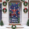 Funny Christmas Banner Happy Xmas Backdrop Sign Winter Xmas Decor