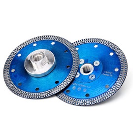 Solidure Extra Thin Diamond Cutting Disc 125mm x M14 Turbo Diamond Saw Blade for Cutting Grinding Granite Marble Concrete Tiles