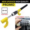 KRASER KR940B Heavy Duty Steering Wheel Lock Keyless Combination Code,