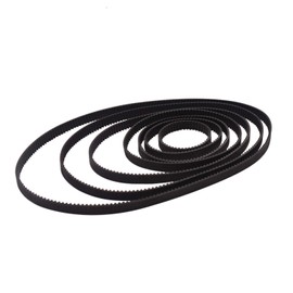 GT2 Closed Timing Belt 6 mm Wide with Closed Loop Made of Rubber, 110 112 158 200 280 300 400 752 852 mm, for 6 mm Width GT2-400 mm-bikou, Pack of 2