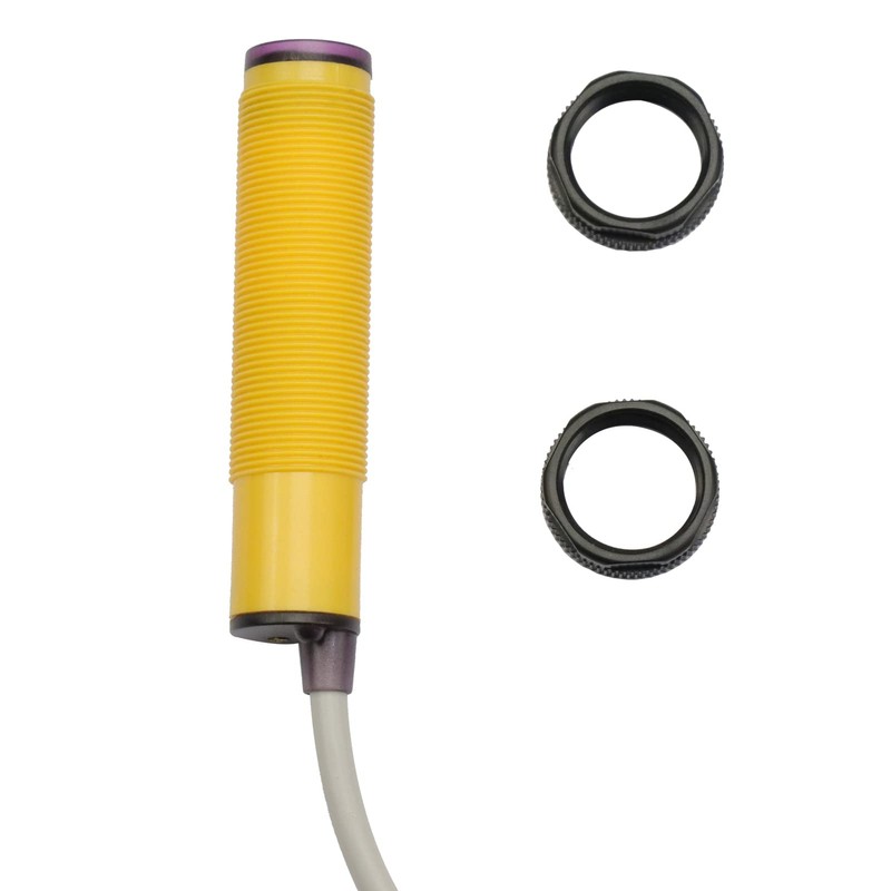 2Pcs NPN NO (Normally Open) E3F-DS30C4 10-30cm Adjustable DC 10-36V