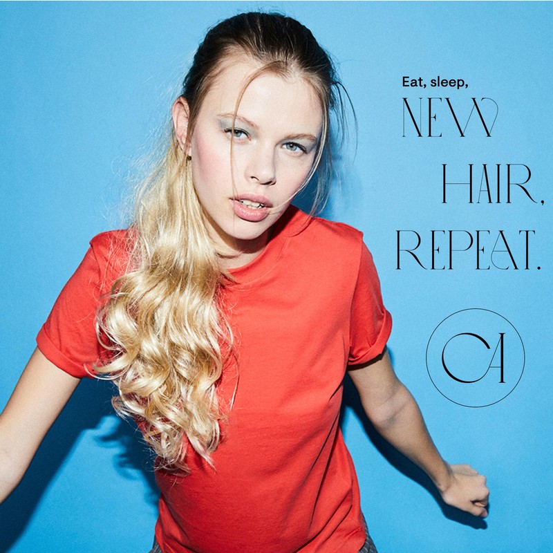 CAISHA by PRETTYSHOP 60 cm Ponytail Hair Extension, Voluminous, Lightly
