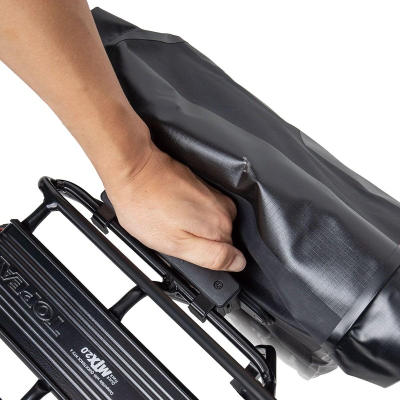 Topeak Pannier DryBag 20L – Waterproof Bike Bag with Roll-Top