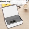 Diversion Book Safe with Combination Lock, Portable Multi-Purpose Metal Book