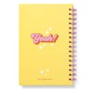 Studio Oh! Medium Spiral Notebook 5.75" x 8.75", Back to