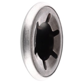Wagner 13041899 Locking Caps/Cover Cap 2 Pieces - Dimensions: Diameter 20 x 5 mm for Axles with Diameter 10 mm Galvanised Steel