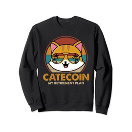 Vintage Catecoin My Retirement Plan CATE Token Sweatshirt