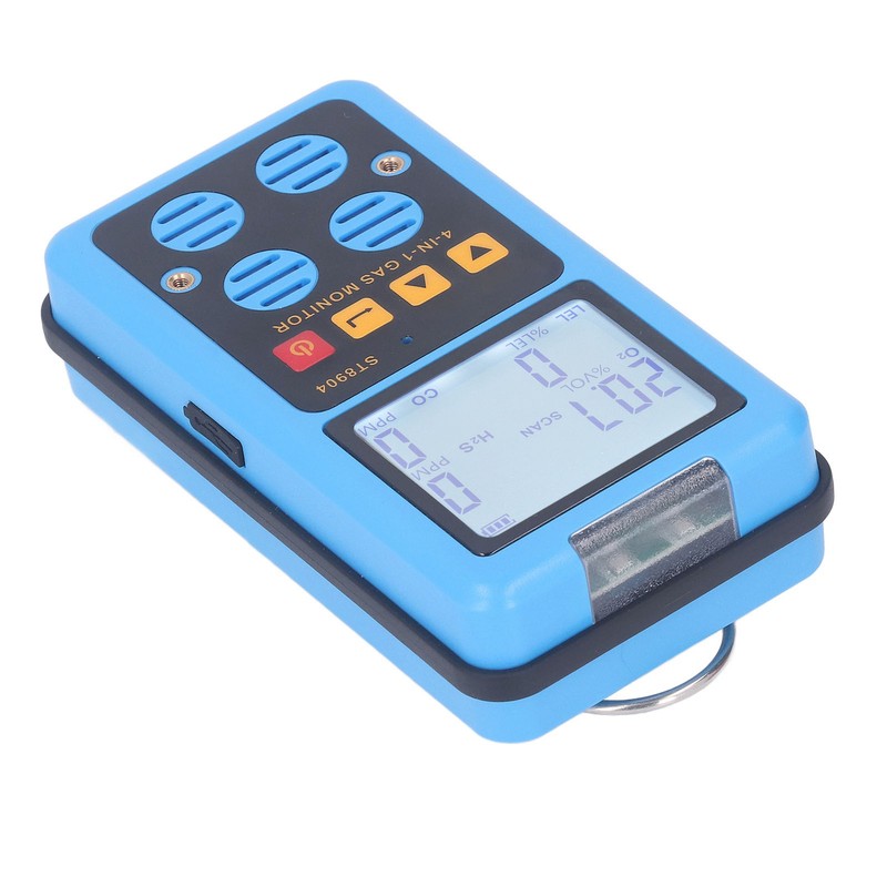 Gas Monitor 4 in 1 CO H2S O2 LEL Accurate