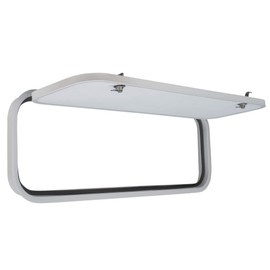 RecPro RV Baggage Door 36" Wide x 12" High with Rounded Corners for RVs| Compartment Storage Doors with Top Hinge for Campers | Trailer Compartment Doors | Made in America