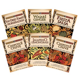 Fusion Flavors Dips and Seasonings Variety Packs - Feel the Heat 6 Pack