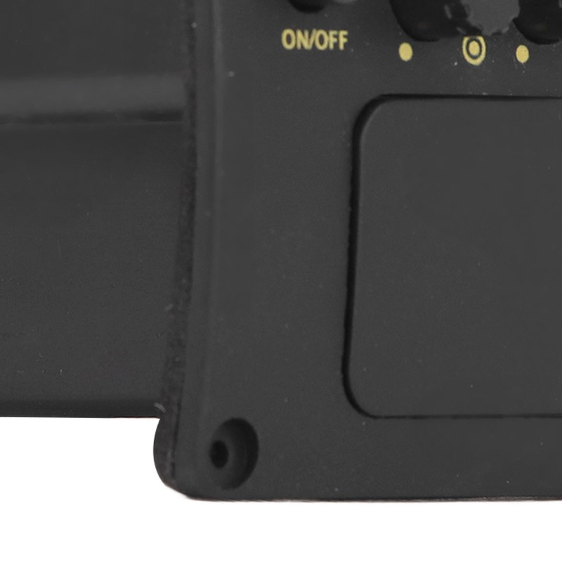 EQ01 Acoustic Guitar Tuner 2 Band EQ Black Guitar Tuner